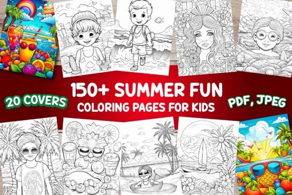 Download Summer Fun Coloring Pages - Summer Collection