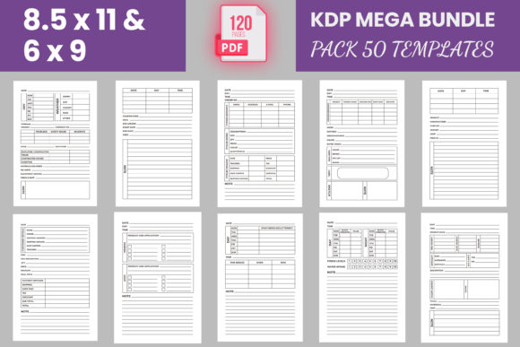 Download KDP Interior Editable Bundle - Kdp interior editable Collection