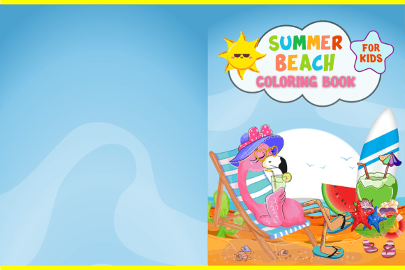 Download Summer Beach KDP Coloring Book for Kids - Summer Collection