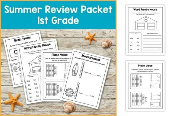 Download Summer Review Packet 1st Grade - Summer Collection