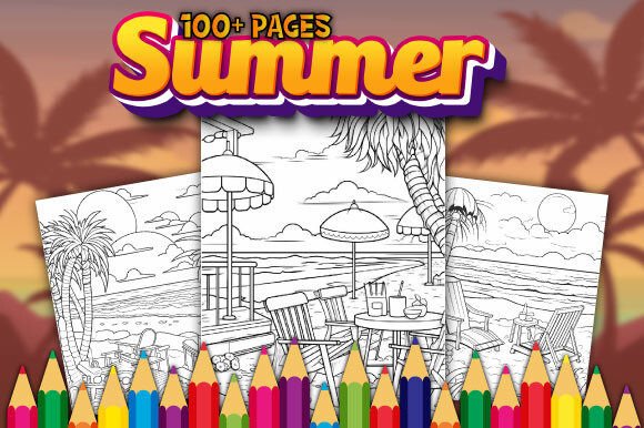 Download 100+ Summer Coloring Pages - Summer Collection