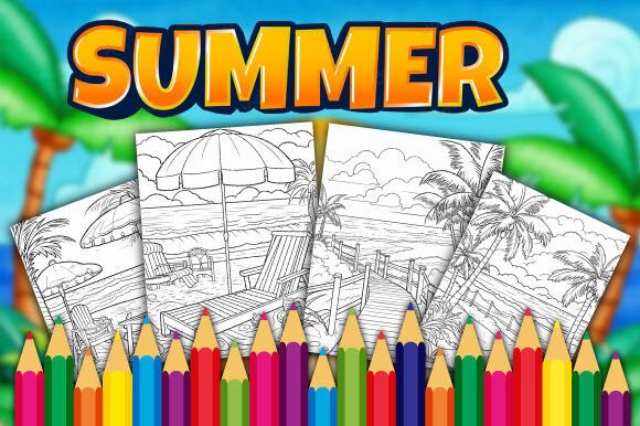 Download 100+ Summer Coloring Pages for Kids - Summer Collection