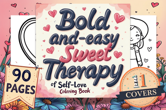 Download Sweet Therapy of Self Love Coloring Page - Premium Resources