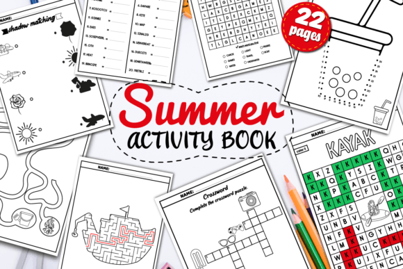 Download Summer Activity Book for Kids Ages 3-5 - Summer Collection