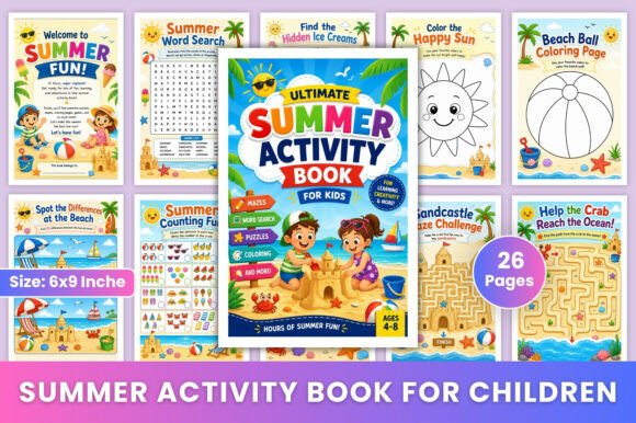 Download Summer Activity Book for Children - Summer Collection
