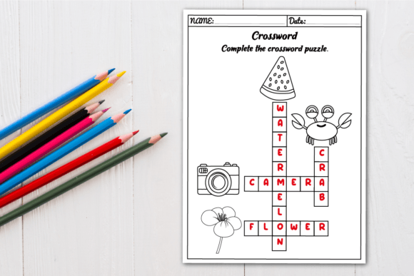 Download Summer Vocabulary Activities | Crossword - Summer Collection