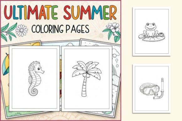 Download Ultimate Summer Coloring Pages for Kids - Summer Collection